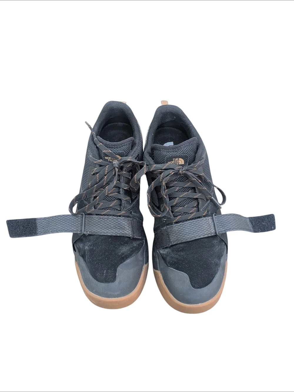 The North Face Men's Larimer Black and Gum Low-Top Sneakers